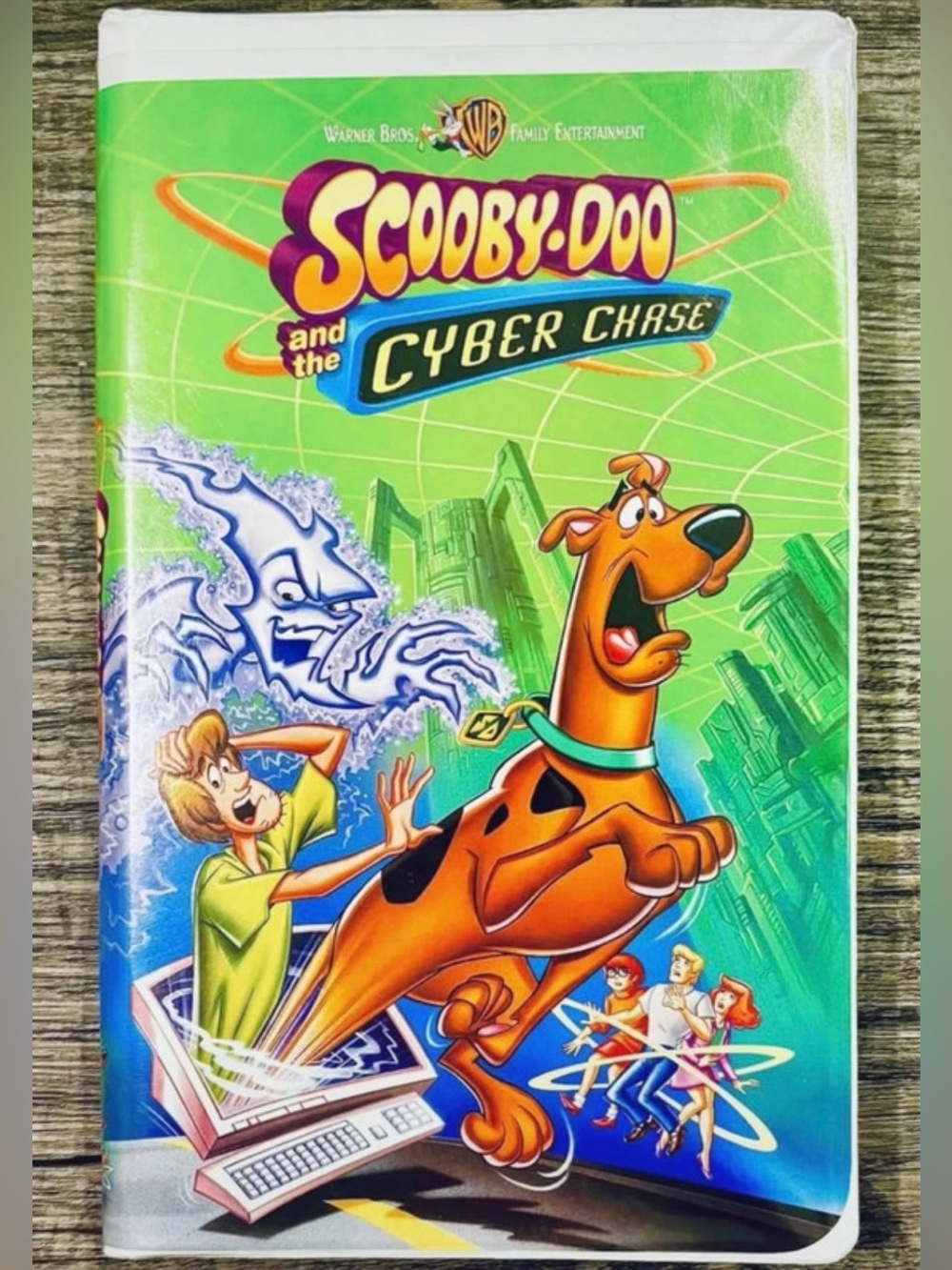 Scooby Doo and the Cyber Chase Movie VHS Clamshell